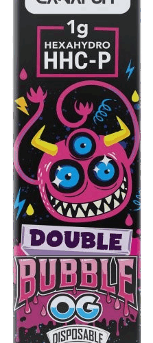 CanaPuff Double Bubble OG 96 % HHCP - Eldobható vape toll