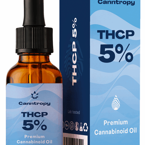 Canntropy THCP prémium kannabinoid olaj - 5%