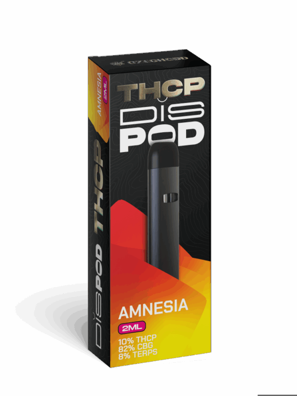 Czech CBD THCP Vape Pen disPOD Amnesia 10% THCP