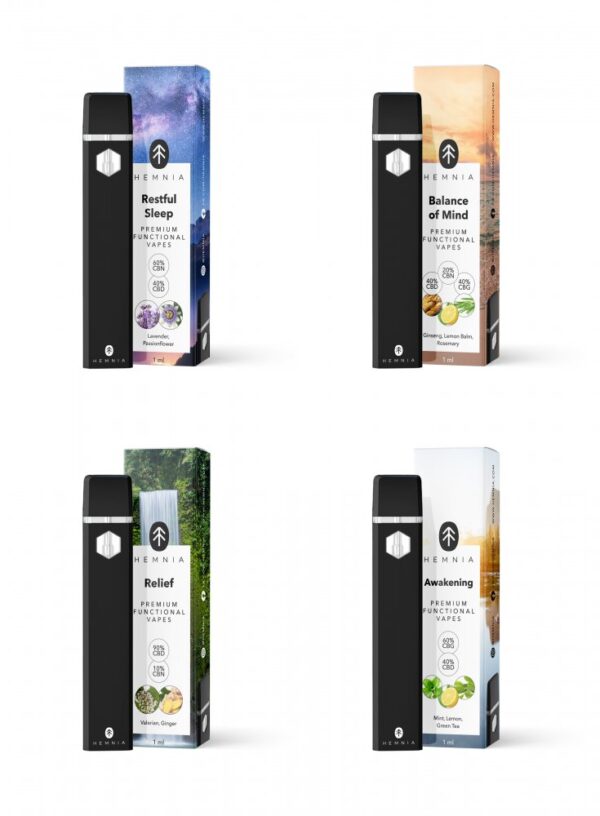 Hemnia Funkcionális CBD vape tollak
