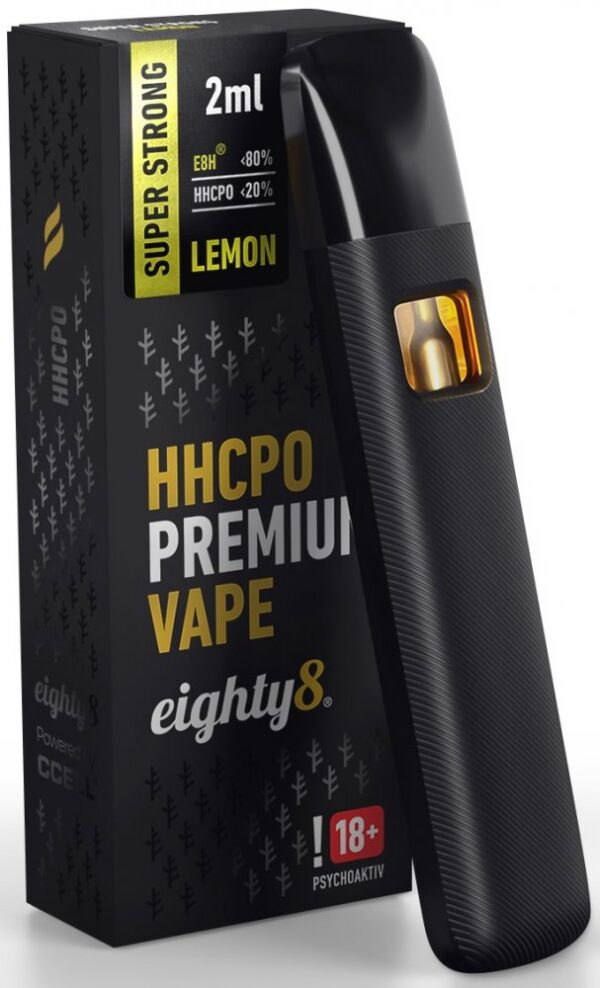 Eighty8 HHCPO Vape Pen Super Strong Premium Lemon