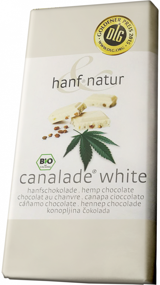 Canalade Bio Organic kender fehér csokoládé