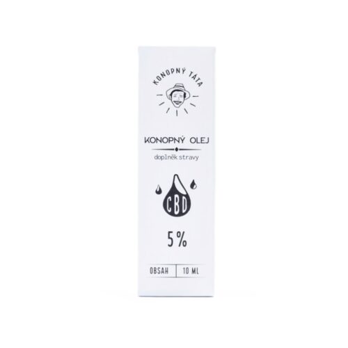 Konopný Táta CBD kender Olaj 5%
