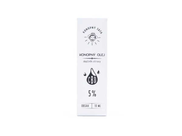 Konopný Táta CBD kender Olaj 5%