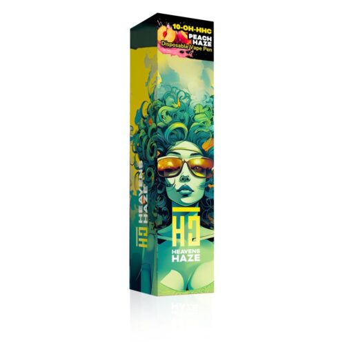 Heavens Haze 10-OH-HHC eldobható Vape Pen Peach Haze