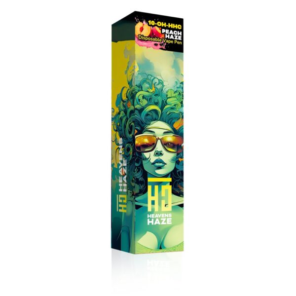 Heavens Haze 10-OH-HHC eldobható Vape Pen Peach Haze
