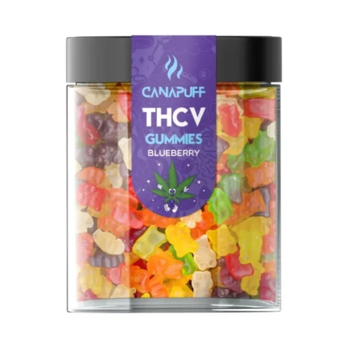 CanaPuff THCV Gummies Blueberry