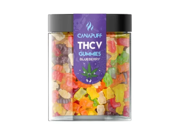 CanaPuff THCV Gummies Blueberry
