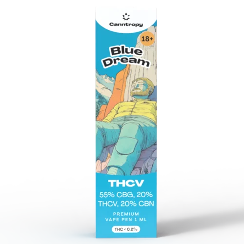 Canntropy THCV Vape Pen Blue Dream