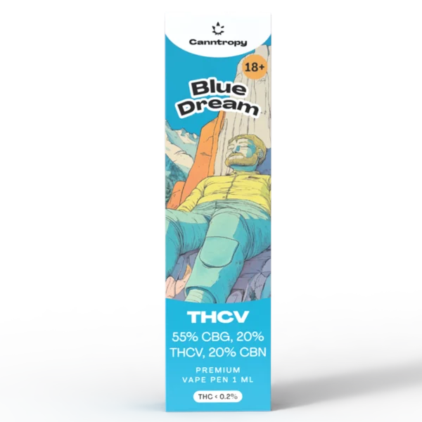 Canntropy THCV Vape Pen Blue Dream