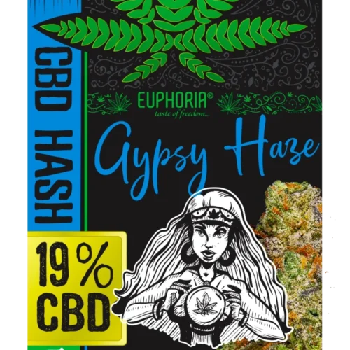 Euphoria CBD Hash 19% Gypsy Haze