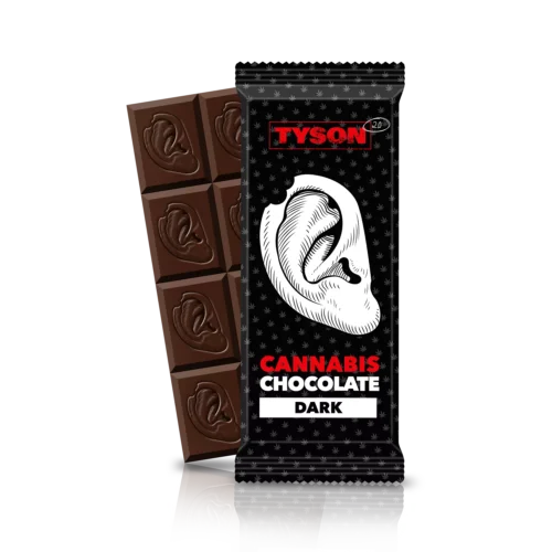 Tyson 2.0 Cannabis Chocolate - étcsokoládé
