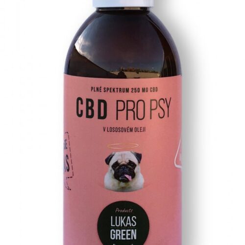 Lukas Green CBD kutyák számára lazacolajban 250 ml