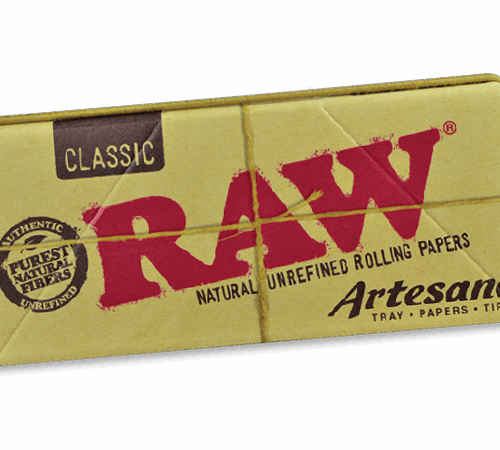 RAW papírokat Klasszikus Artesano Óriás méret Vékony + tippeket