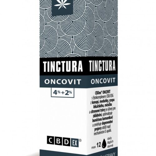 CBDex Tinctura Oncovit 4%+2% 10 ml