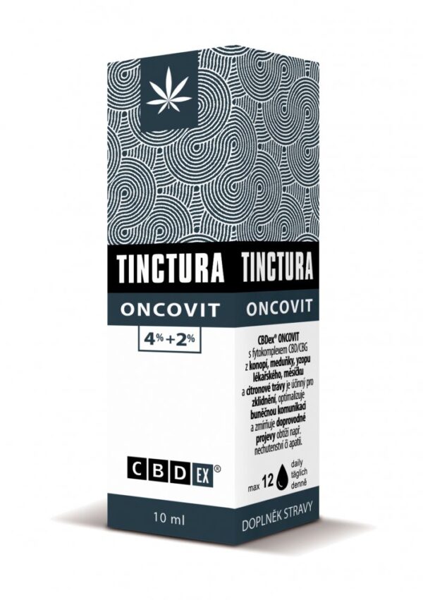 CBDex Tinctura Oncovit 4%+2% 10 ml