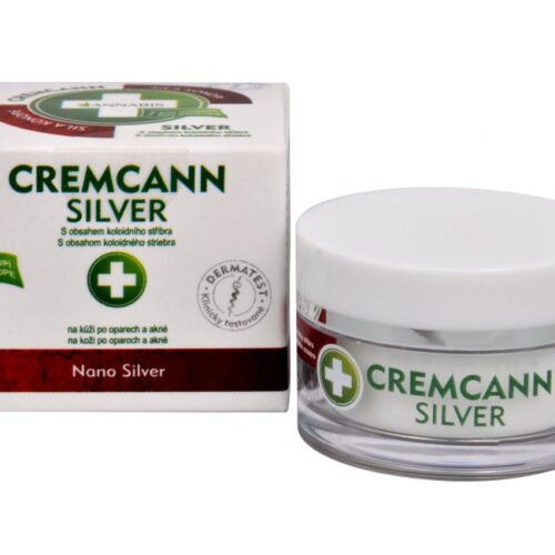 Annabis Cremcann Silver kenderkrém kolloid ezüsttel 15 ml