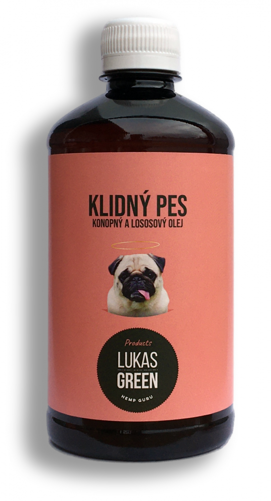 Lukas Green Nyugodt Kutya Lazac olaj 500 ml