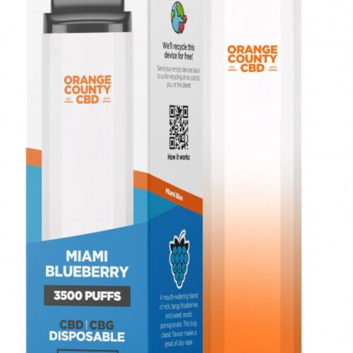 Orange County CBD Vape toll Miami Áfonya 3500 Pöfékel