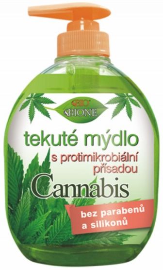 Bione Cannabis folyékony kézmosó antibakteriális összetevővel
