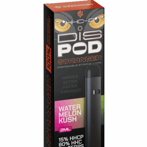 Czech CBD HHCP Vape Pen Stronger DisPOD Watermelon Kush 15% HHCP