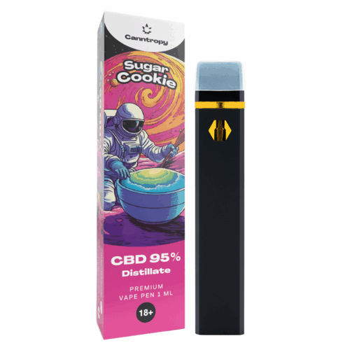 Canntropy CBD eldobható Vape Pen Cukorsüti