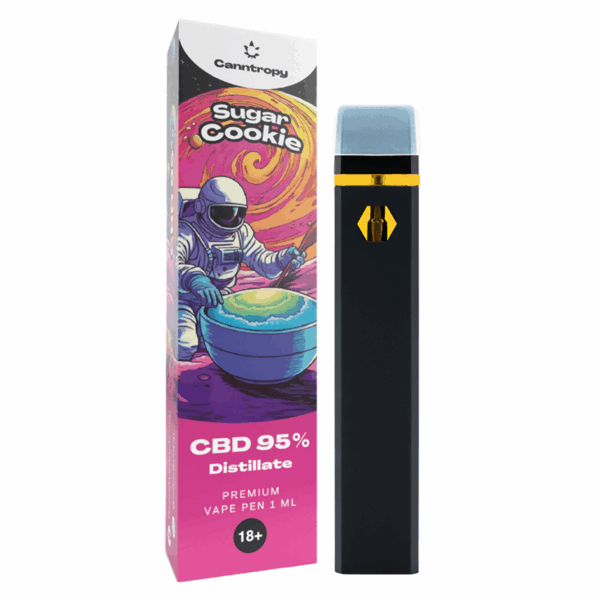 Canntropy CBD eldobható Vape Pen Cukorsüti