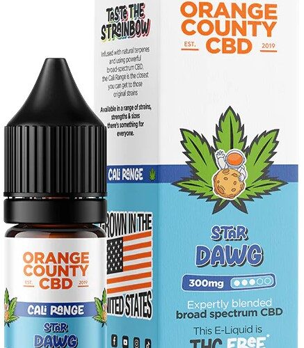 Orange County CBD E-Liquid Star Dawg