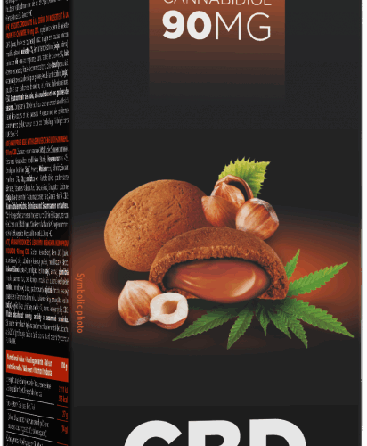 CBD mogyorókrémes keksz (90 mg)