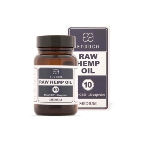 Endoca RAW Kenderolaj kapszula 300 mg CBD + CBDa