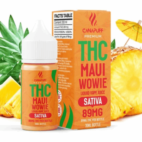 CanaPuff THC+ folyékony Maui Wowie