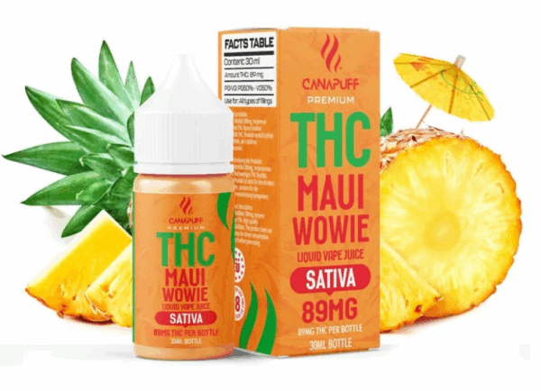 CanaPuff THC+ folyékony Maui Wowie