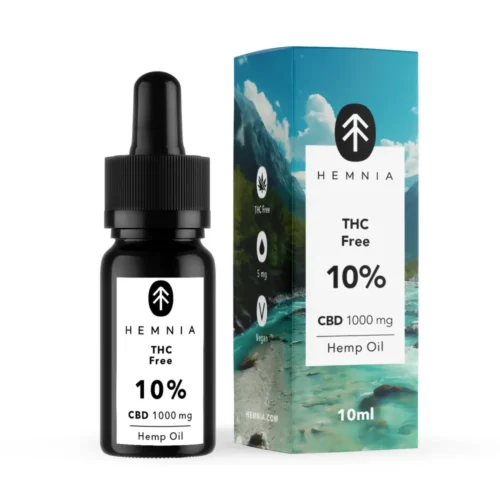 Hemnia CBD olaj 10% THC mentes