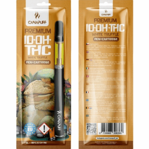 CanaPuff 10-OH-THC toll + patron fehér szarvasgomba