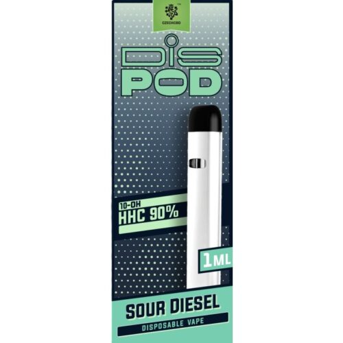Czech CBD 10-OH-HHC Vape Pen disPOD Sour Diesel