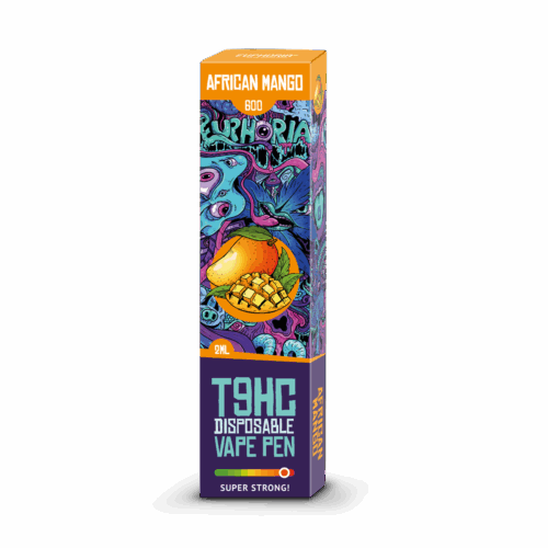 Euphoria T9HC eldobható Vape Pen African Mango