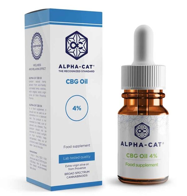 Alpha-CAT CBG olaj 4%