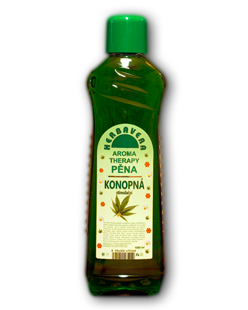 Herbavera Aromaterápia pěna do koupele konopná 1000 ml
