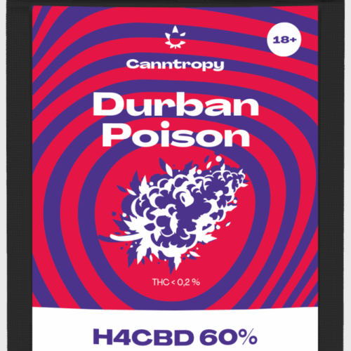 Canntropy H4CBD virág Durban Poison 60%