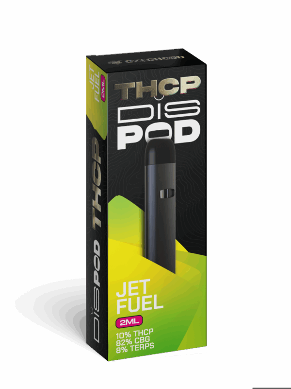 Czech CBD THCP Vape Pen disPOD Jet Fuel 10% THCP
