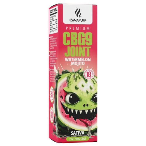 CanaPuff CBG9 Prerolls Görögdinnye Mojito 50 %