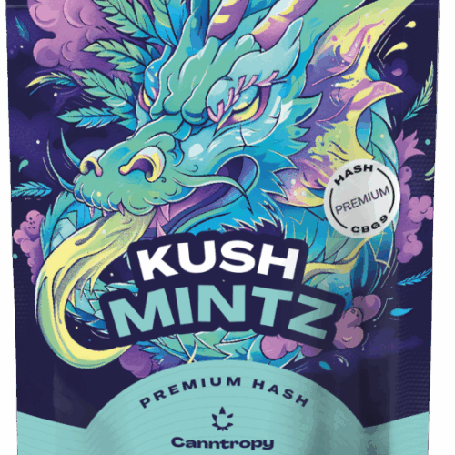 Canntropy CBG9 Hash Kush Mintz