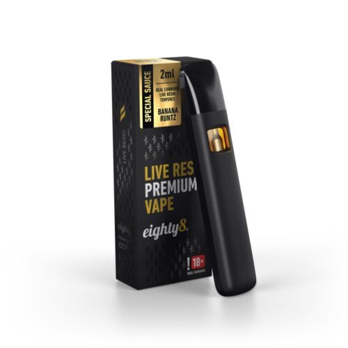 Eighty8 CBD Live Resin Vape Banana Runtz