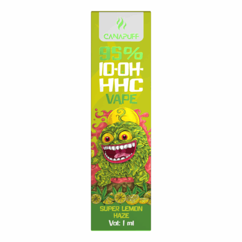CanaPuff 10-OH-HHC eldobható Vape Pen Super Lemon Haze