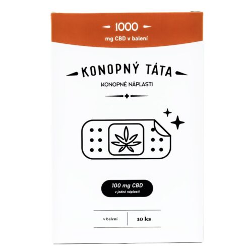 Konopný Táta CBD tapaszok