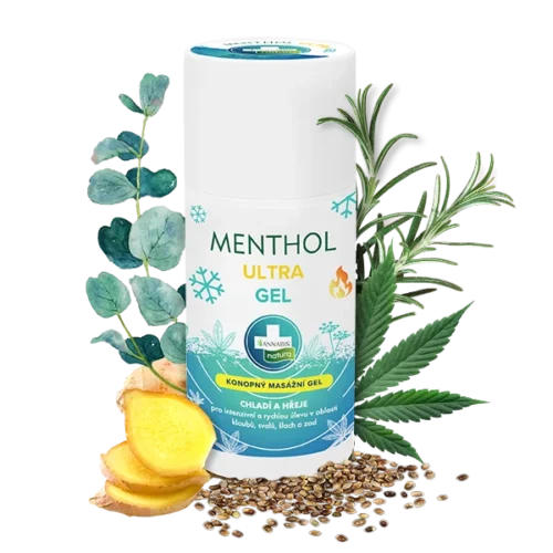 Annabis MENTHOL ULTRA GEL – KETTŐS HATÁSÚ MASSZÁZSGÉL
