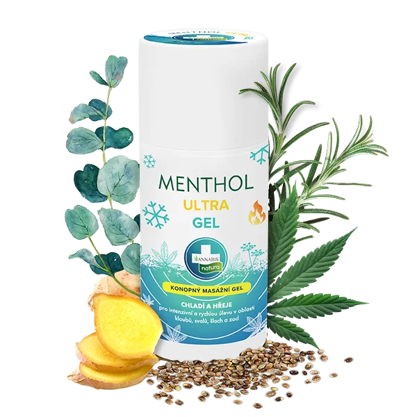 Annabis MENTHOL ULTRA GEL – KETTŐS HATÁSÚ MASSZÁZSGÉL