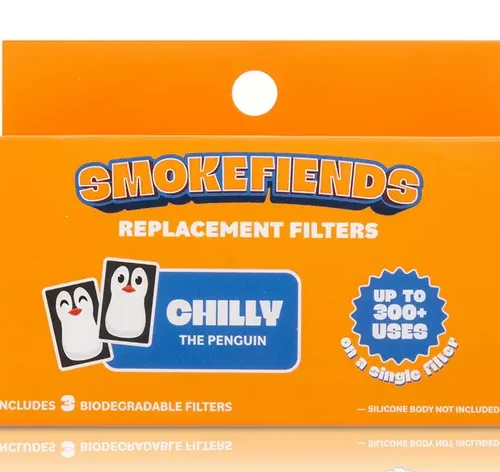 HEMPER Smoke Fiends személyi légszűrő 3 db-os csere szűrőcsomag - Penguin