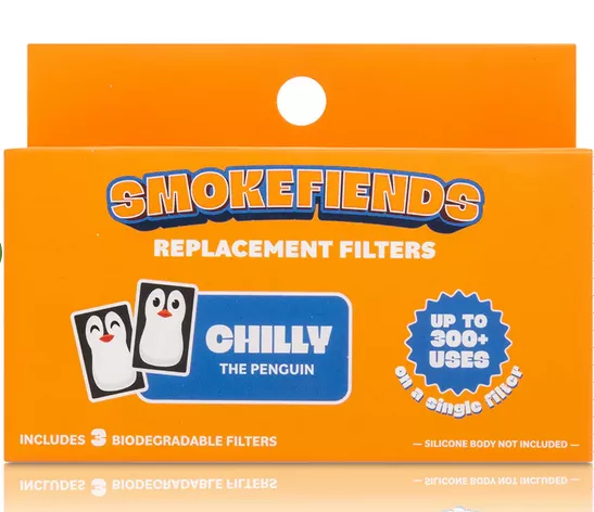 HEMPER Smoke Fiends személyi légszűrő 3 db-os csere szűrőcsomag - Penguin