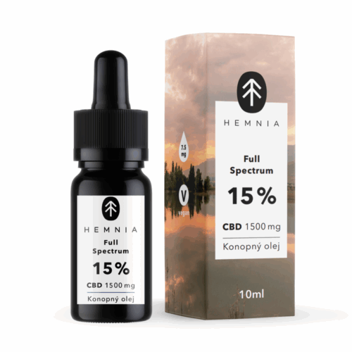 Hemnia Teljes spektrumú CBD kenderolaj 15%